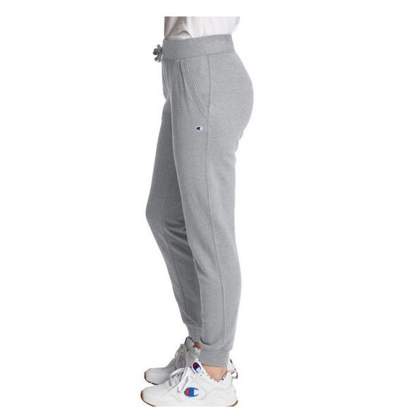Champion Pants - Champion Powerblend Joggers Gray Size Small